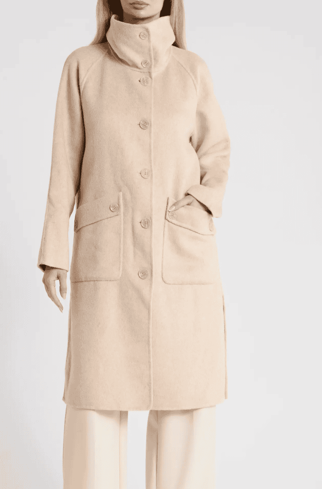 Nordstrom Rack funnel neck kate spade coat
