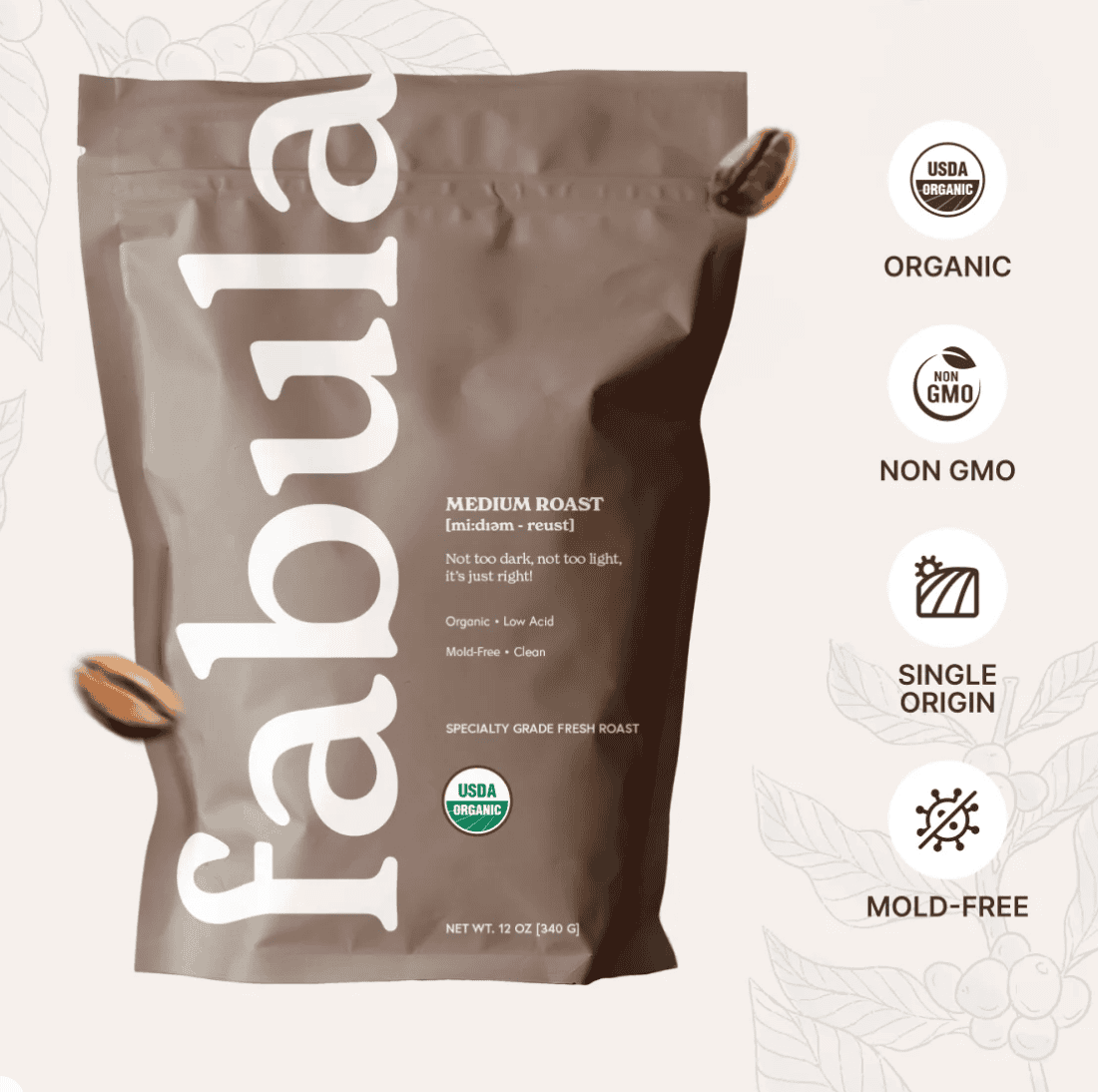 Fabula Coffee Medium 12oz