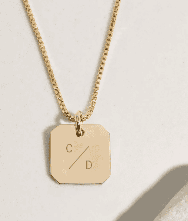 James Michelle Tablet Necklace