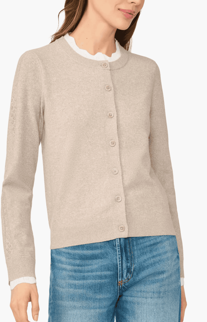 Crewneck Cardigan