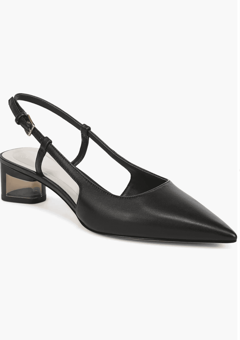 Franco Sarto Amelie Slingback Pointed Toe Pump