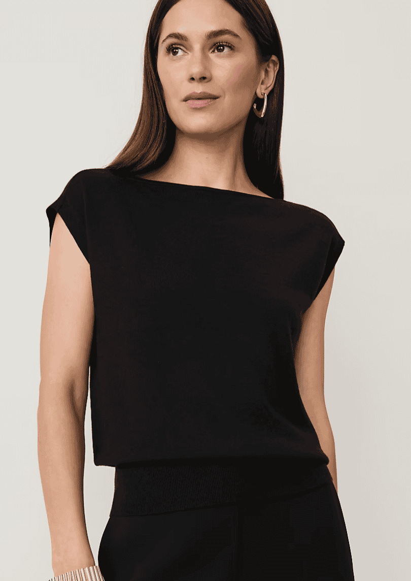 Boatneck Sweater Shell
