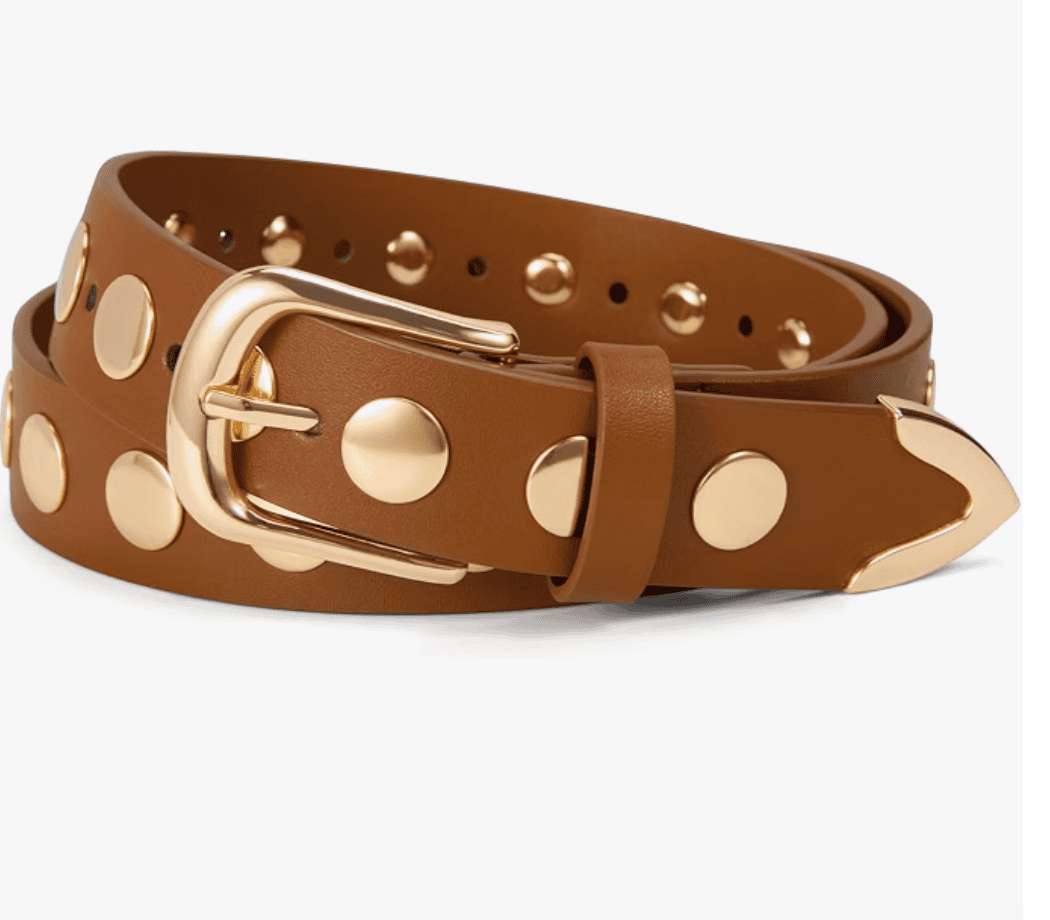 VATAN Women Leather Belt for Jeans Dresses Pants