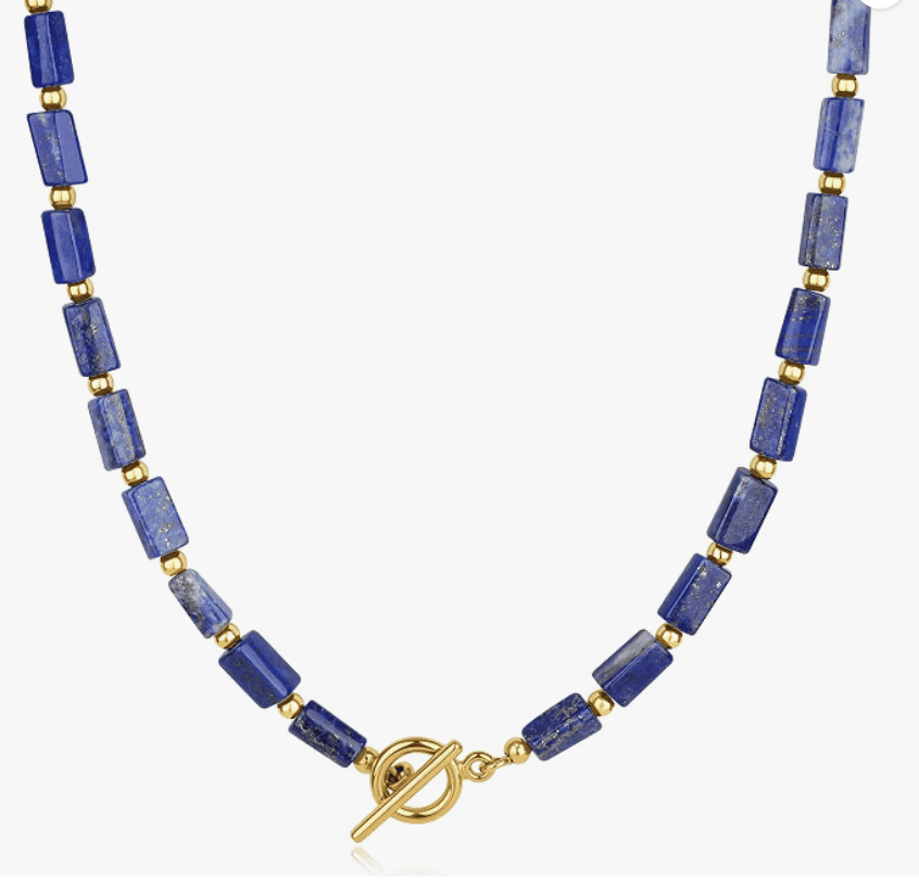 SAMYA Semi Precious Stone Beaded Necklace