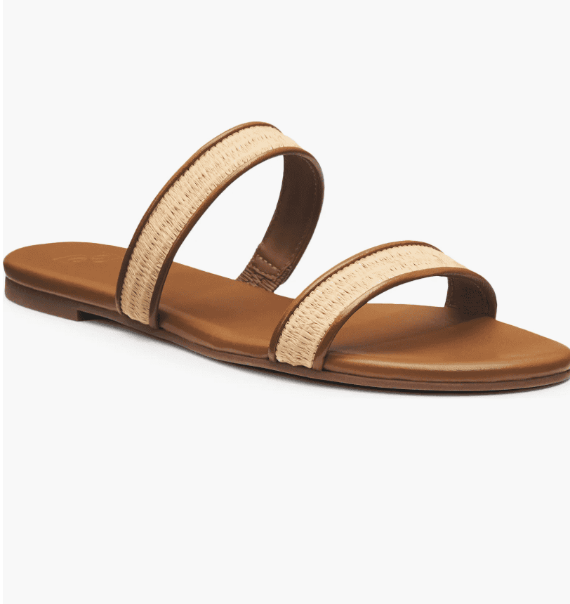 Reformation Lenora Flat Slide Sandal