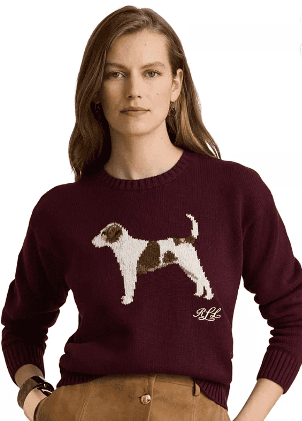 Macy's Women's Cotton Dog Sweater