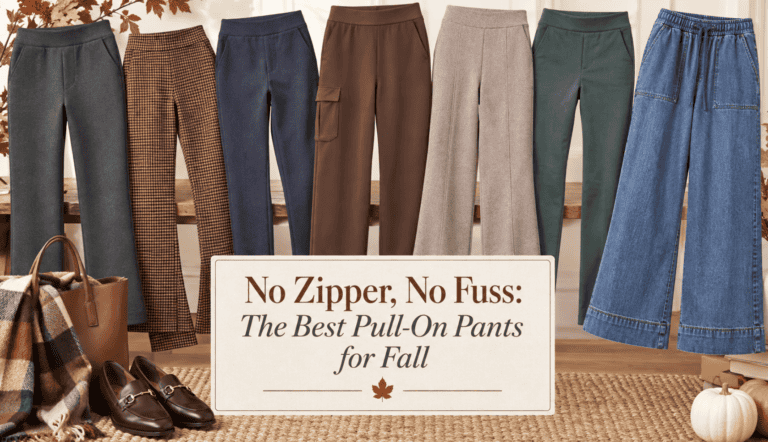 No Zipper, No Fuss: The Best Pull-On Pants for Fall