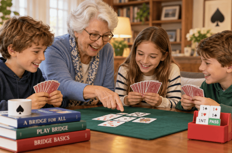 Why the Grandkids Should Learn Bridge and Why You Should Be the One to Teach Them