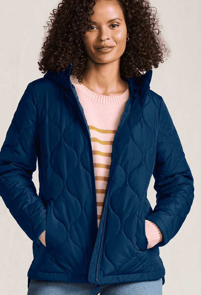 Lands' End FeatherFree Quilted Insulated Jacket