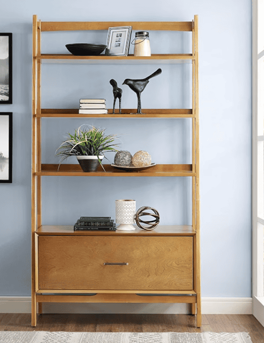 Crosley Landon Etagere Bookcase