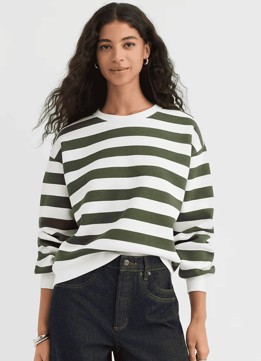 Striped Sweatshirt