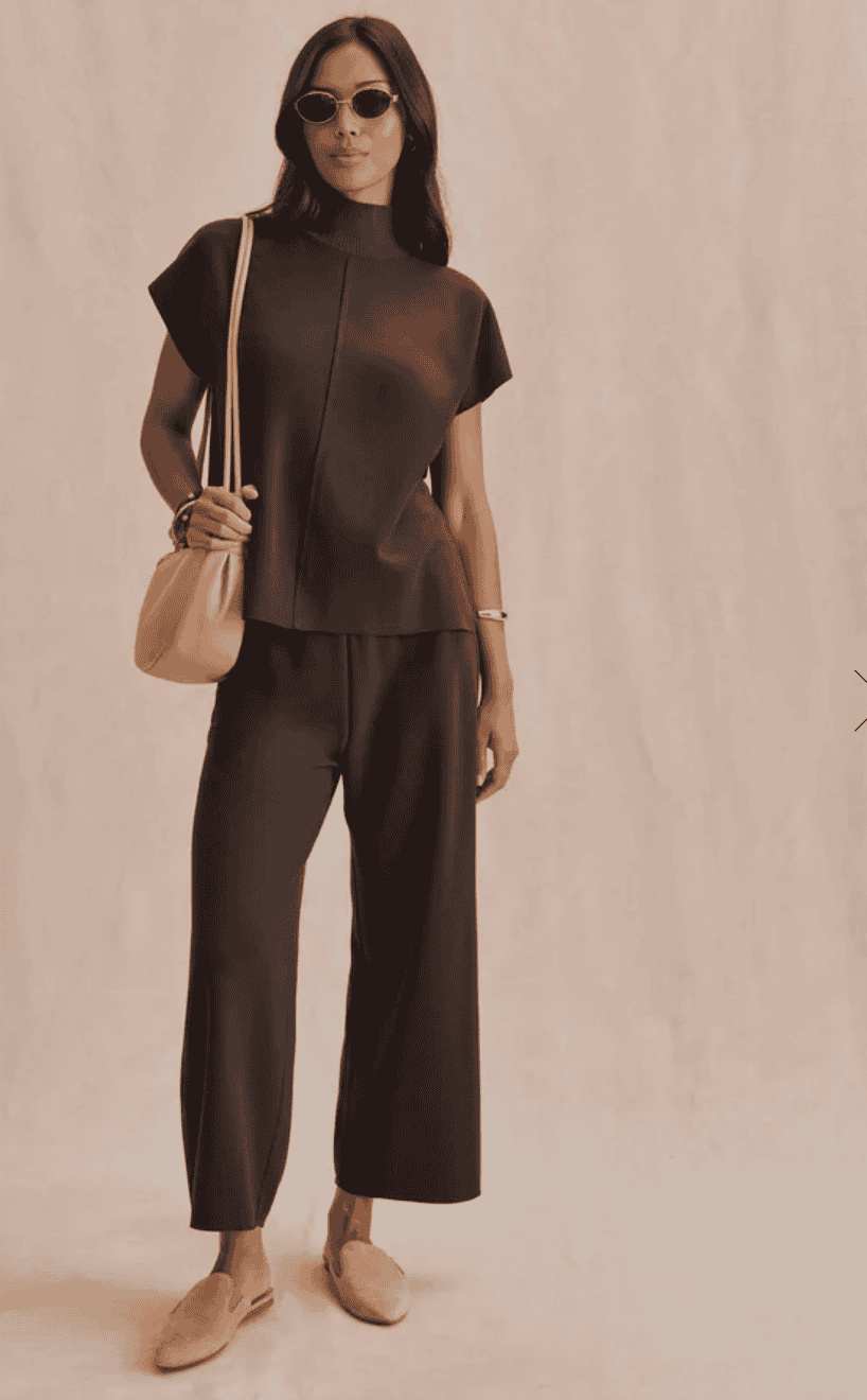 Winslow Mock Neck Pullover and Winslow Pant