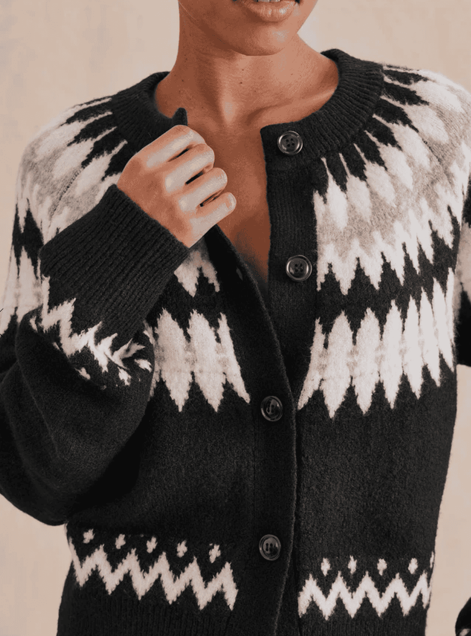 Fina Fair Isle Cardigan