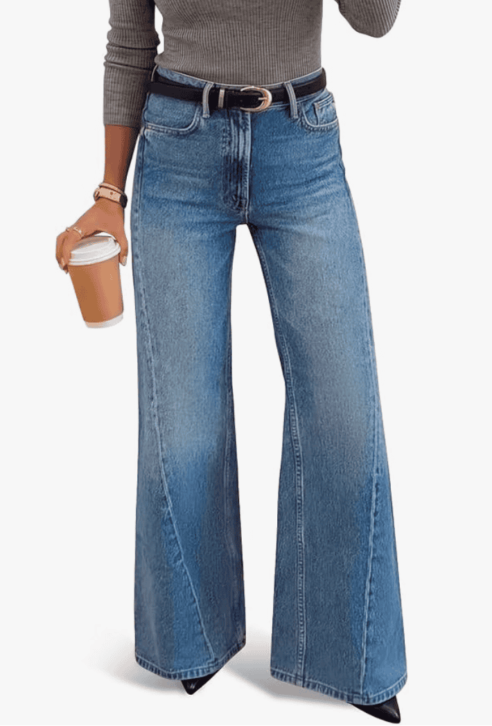High Waisted Flare Jeans