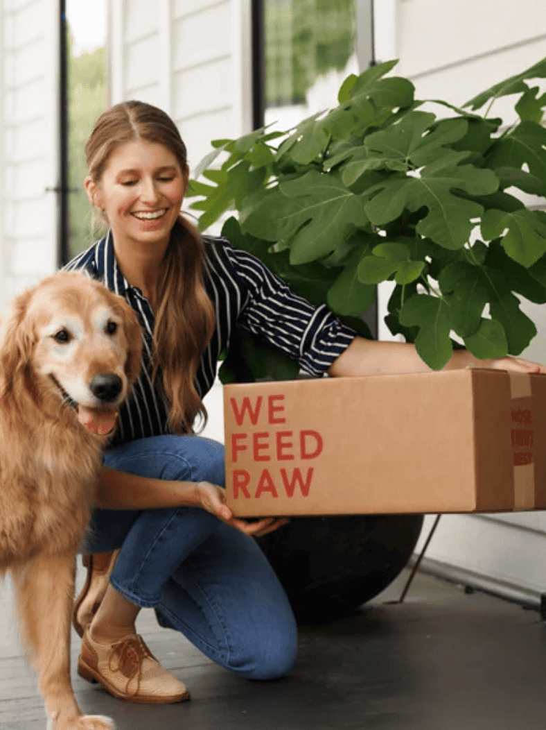We Feed Raw dog food
