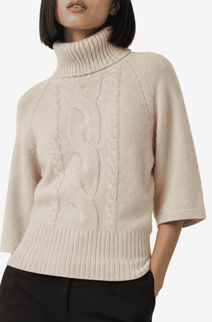 nordstrom rack cable dolman sweater