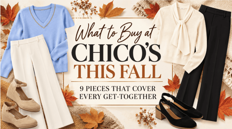 What to Buy at Chico’s This Fall: 9 Pieces That Cover Every Get-Together
