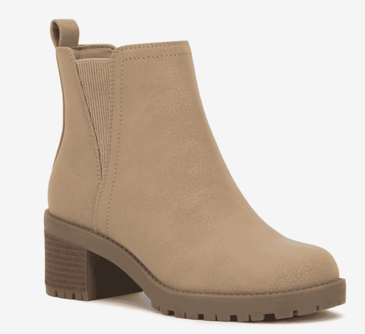 Neutral Chelsea Boots