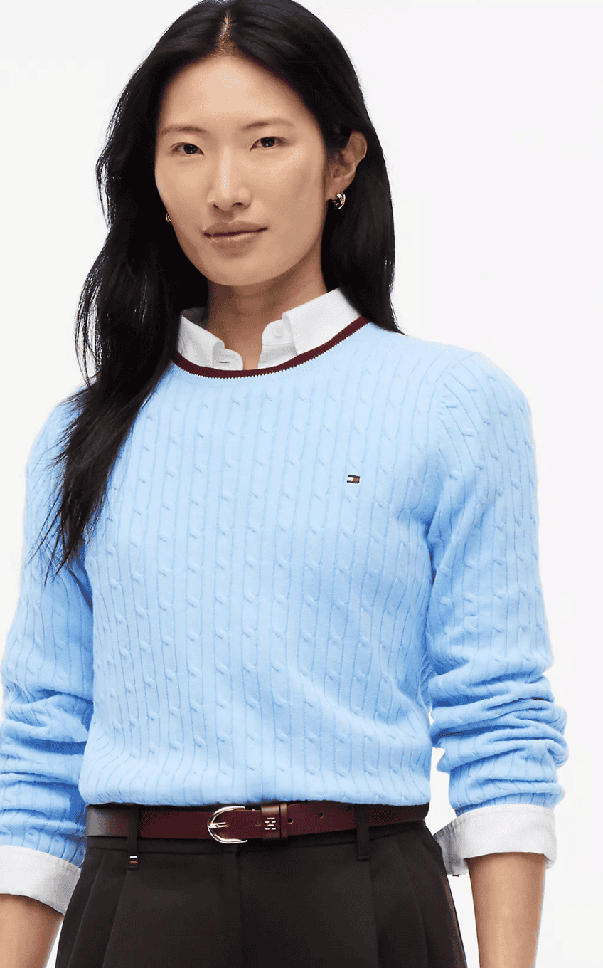 Tommy Hilfiger Cable Knit Sweater