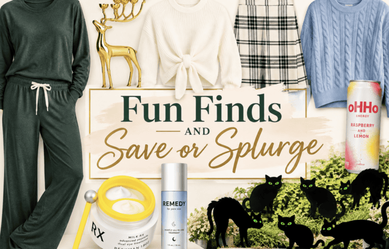 October 2 Fun Finds and Save or Splurge