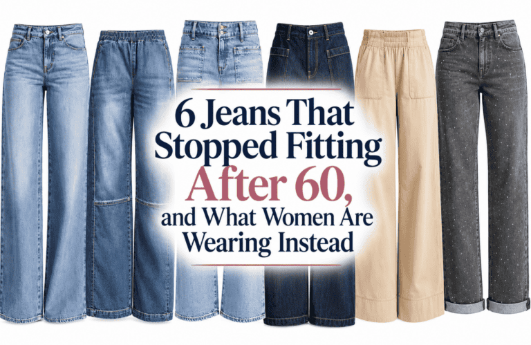 6 Jeans That Stopped Fitting After 60, and What Women Are Wearing Instead