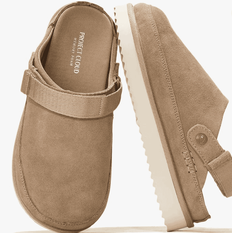 Leather Platform Clog