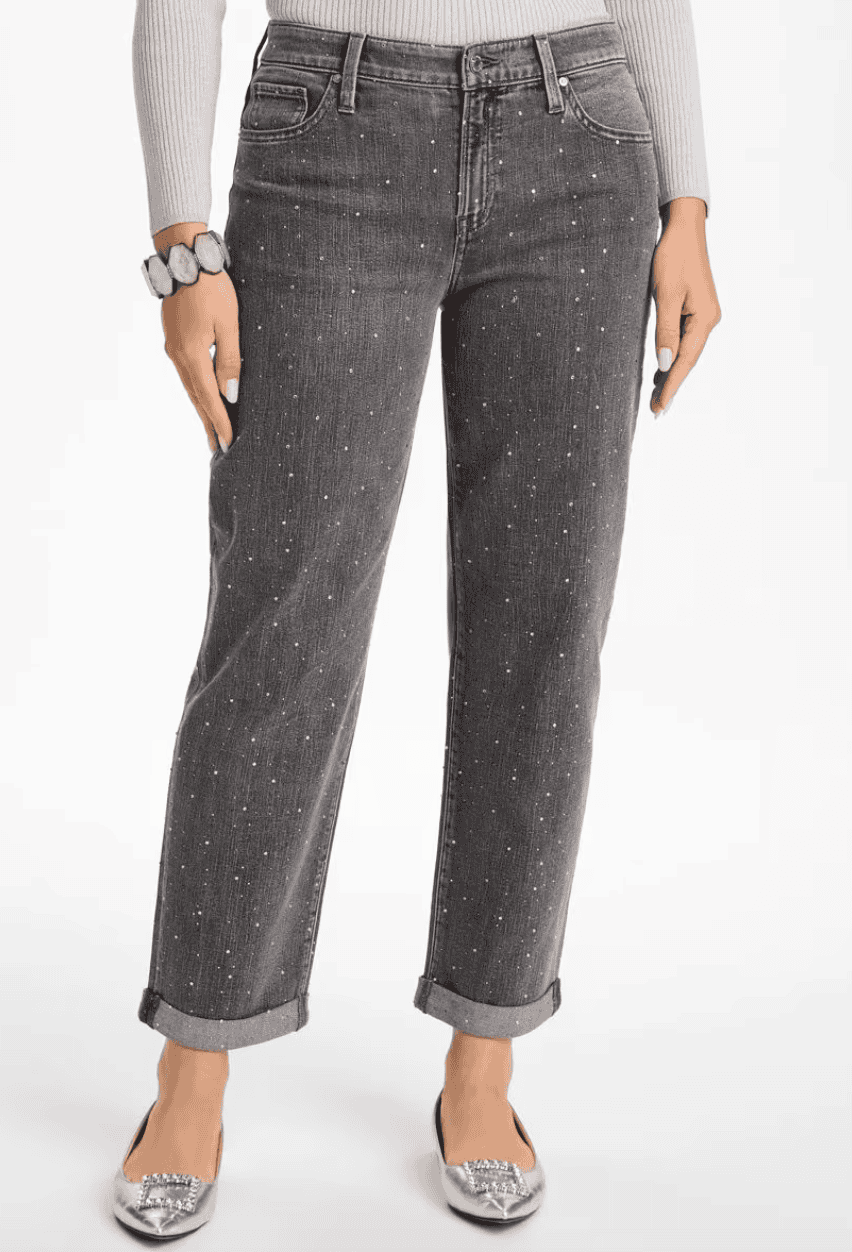 rhinestone boyfriend cropped jeans from chicos