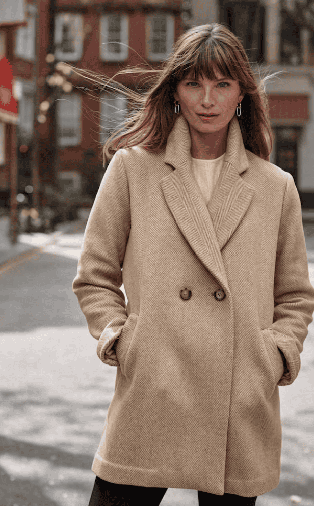 Herringbone Coat