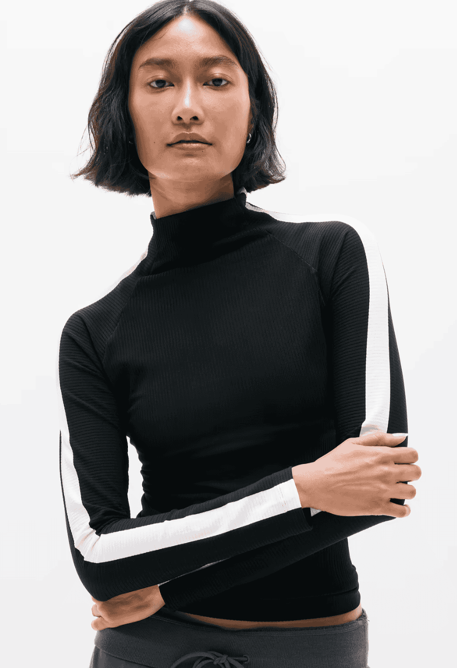 Renew Seamless Mock Neck Top