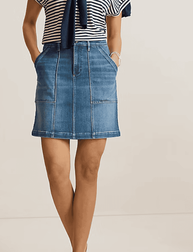 Tommy Bahama Denim Field Skirt