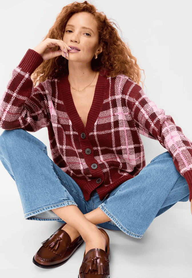 old navy sosoft vneck cardigan