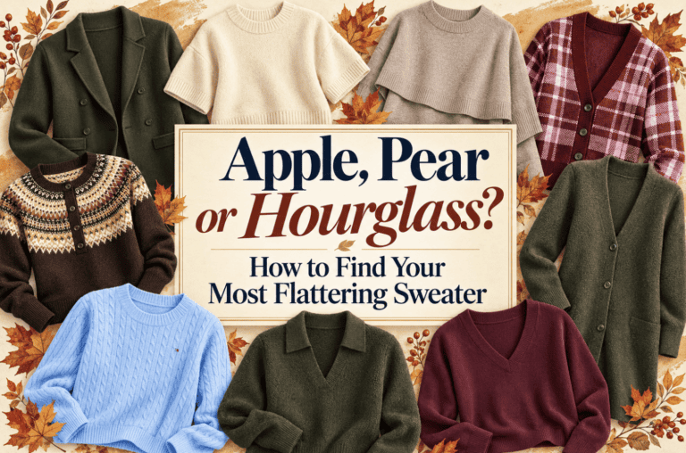 Apple, Pear or Hourglass? How to Find Your Most Flattering Sweater