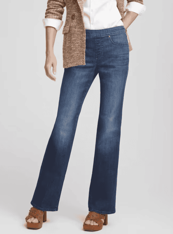 Chico's Pull-On Slim Bootcut Jeggings