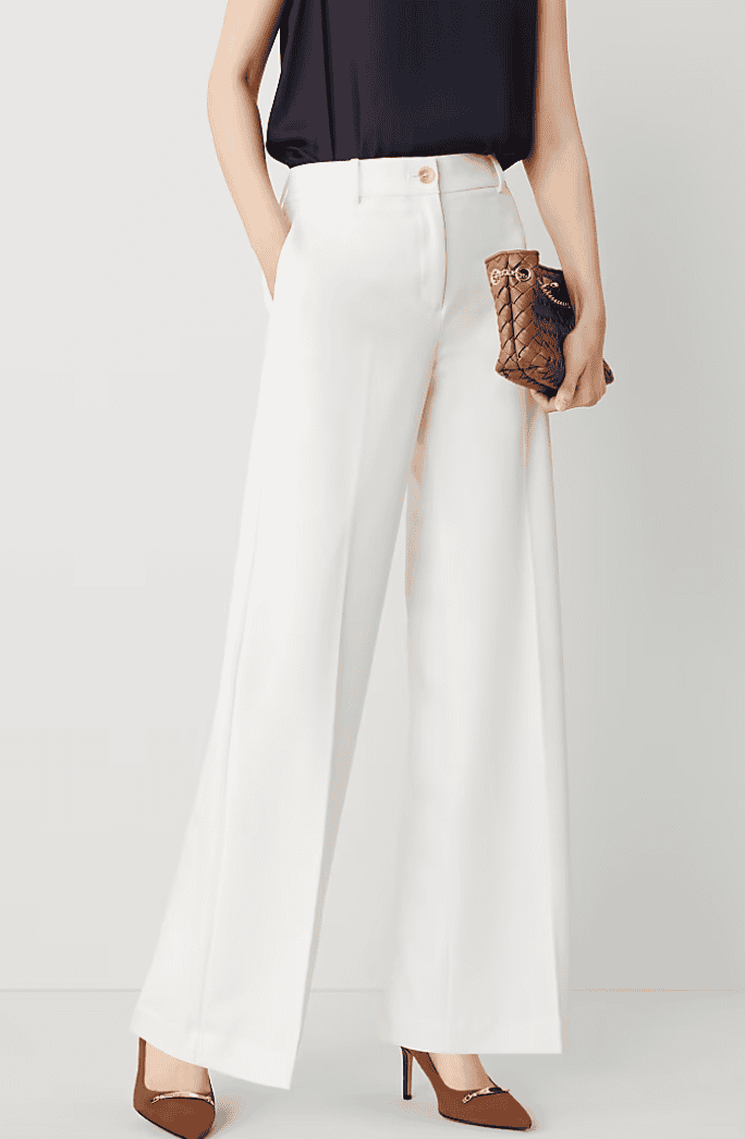 Ann Taylor The Perfect Wide Leg Pant