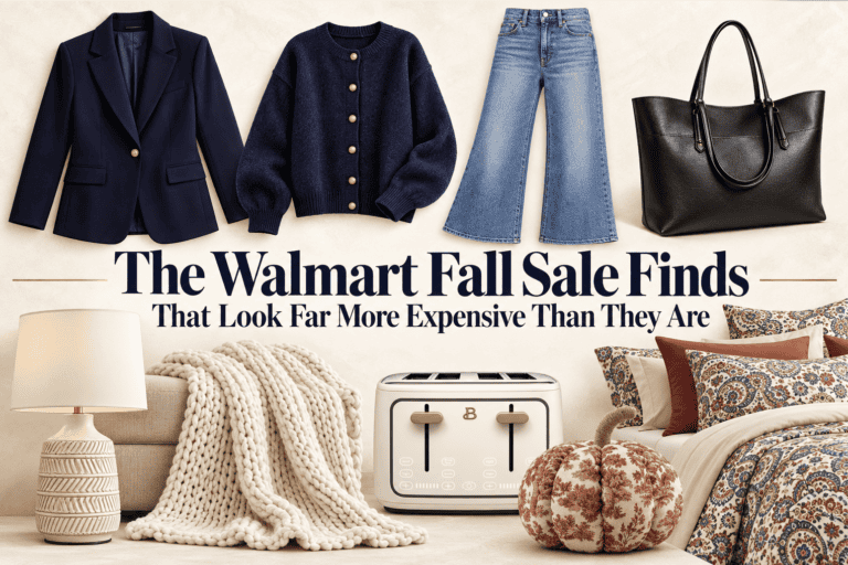 The Walmart Fall Sale Finds That Look Far More Expensive Than They Are.