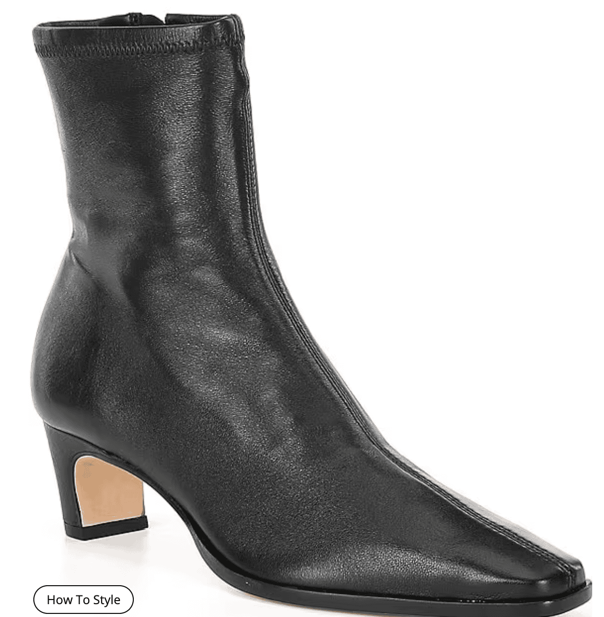 Antonio Melani Mae Stretch Leather Dress Booties