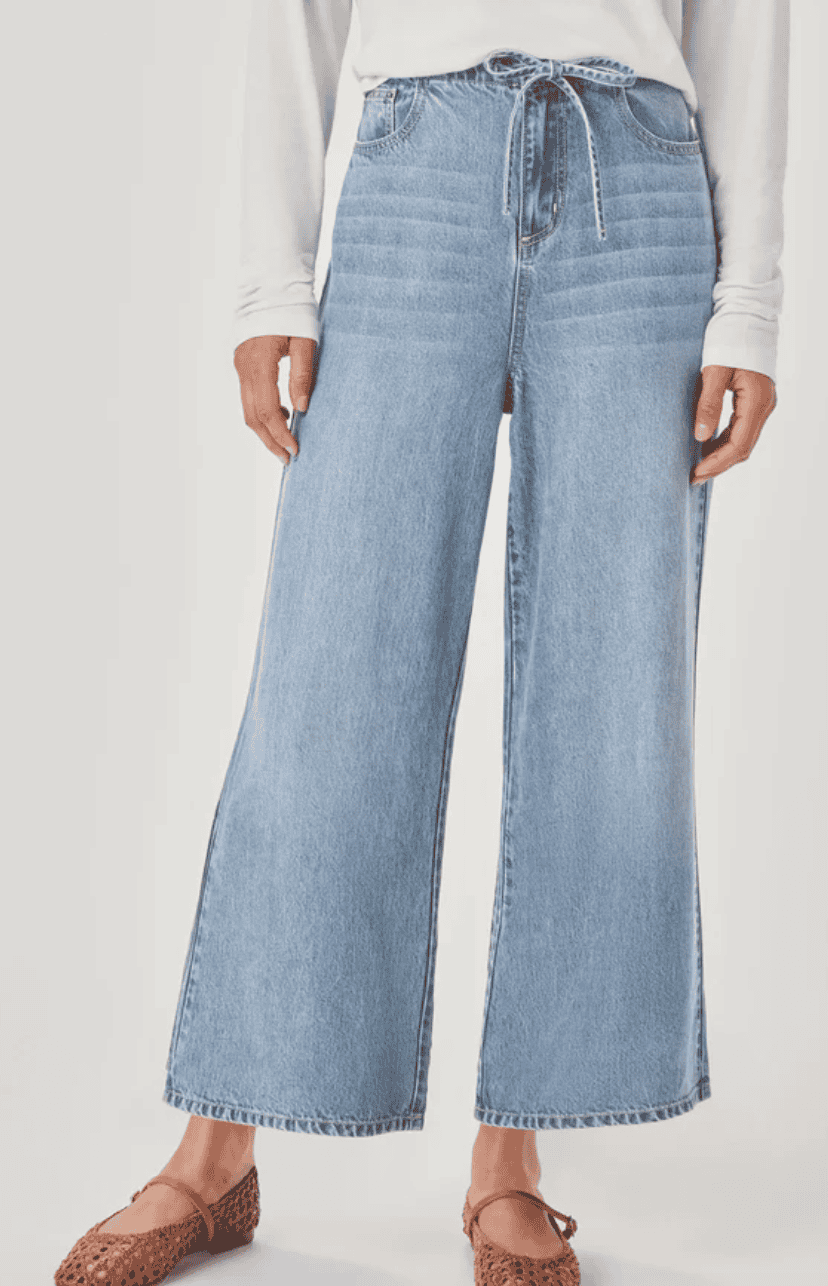Splendid Lounge Denim Crop Pant
