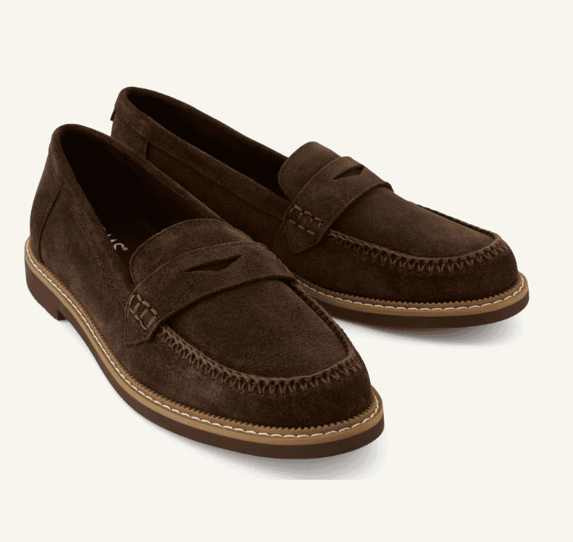 toms marie loafer chocolate brown