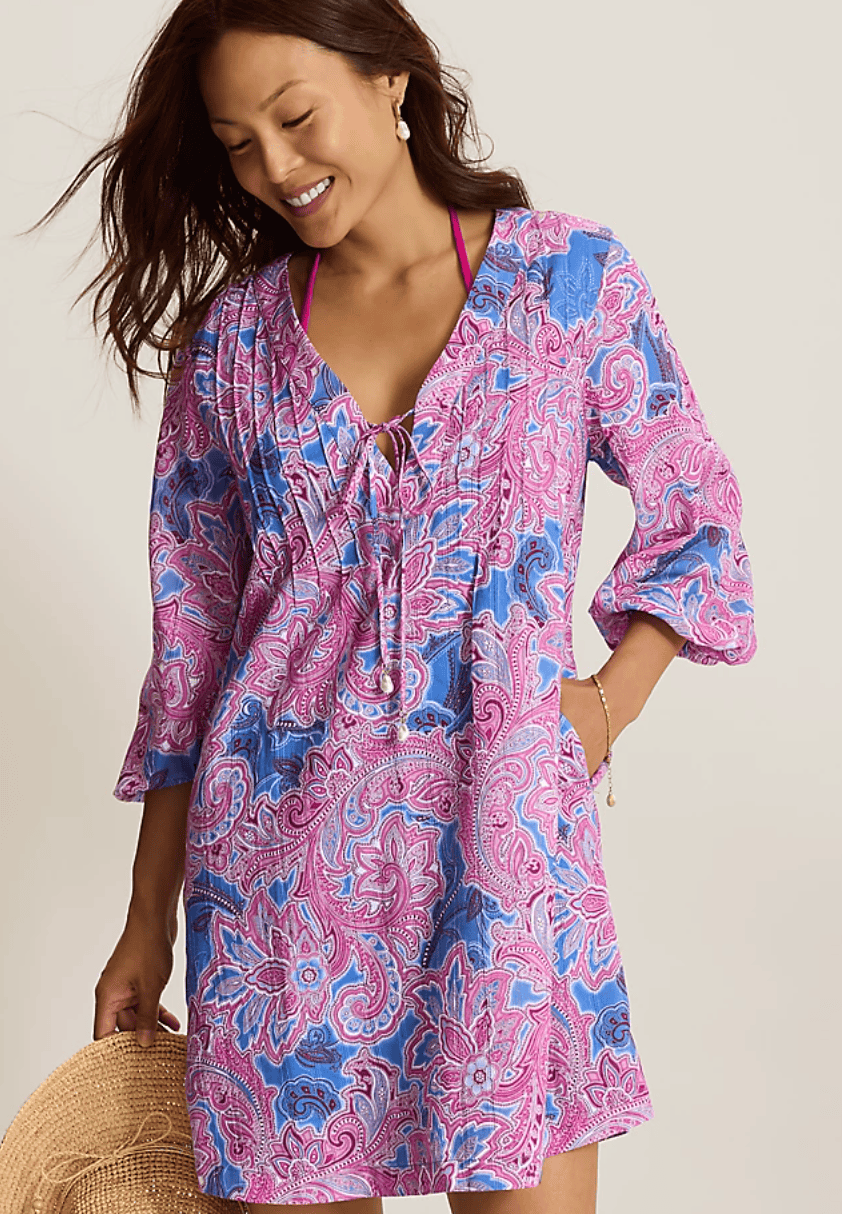 Tommy Bahama Paisley Daze Coverup Dress