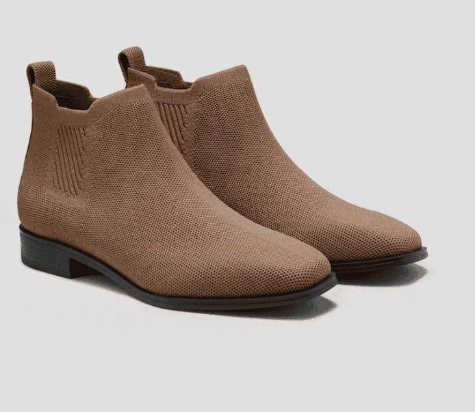 VIVAIA Ryan Pro square-toe ankle boot in taupe