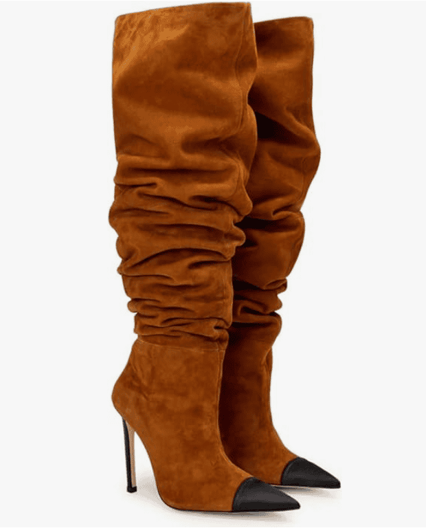Good American Over the Knee Slouch Boot