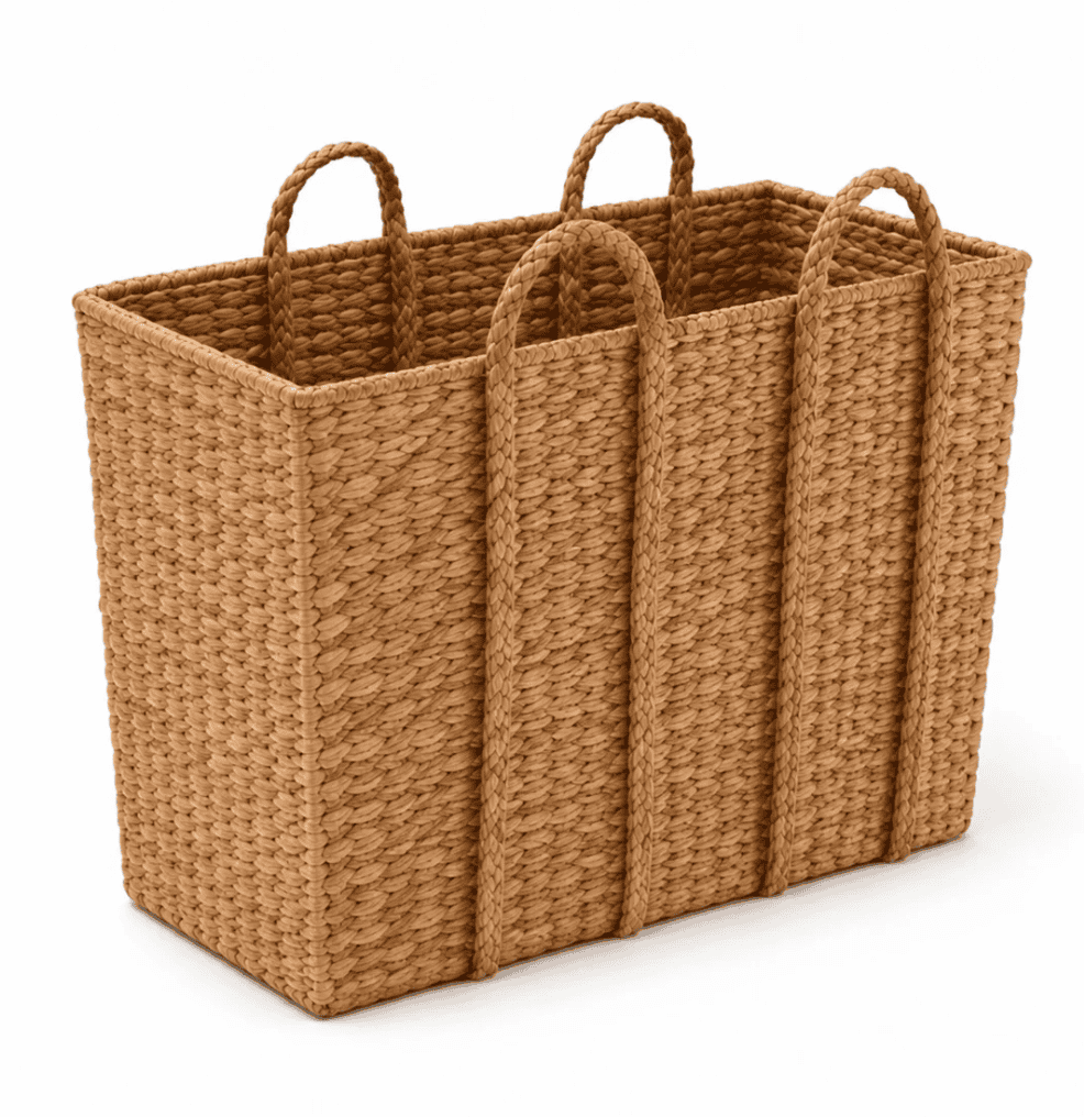 Cole and Grey Seagrass Storage Basket
