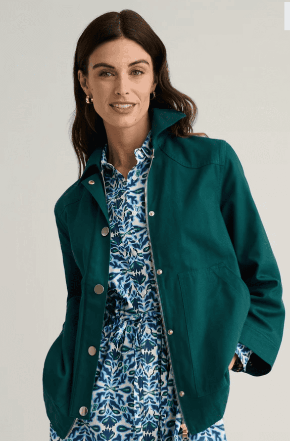 UNTUCKit Cotton Canvas Logan Jacket