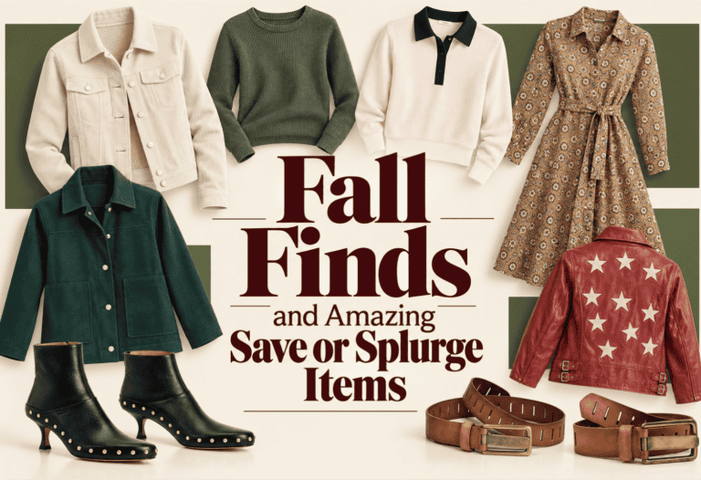 Fall Finds and Amazing Save or Splurge Items